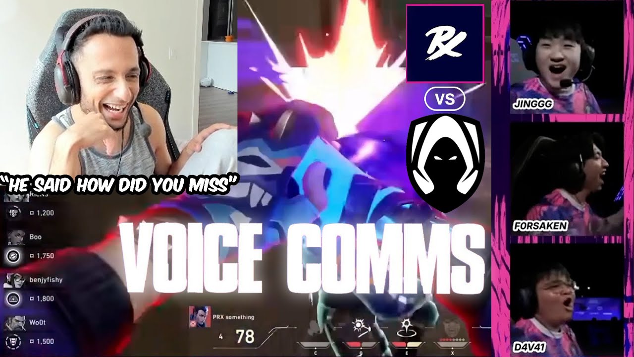 FNS Reacts To VOICE COMMS of Paper Rex vs TH | VCT Masters Toronto