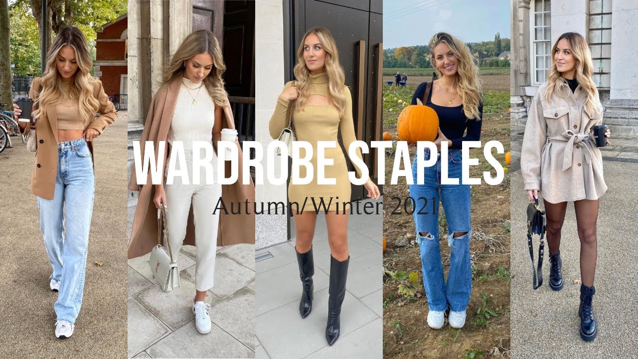 AUTUMN/WINTER 2021 CAPSULE WARDROBE ESSENTIALS | ZARA, H&M, ASOA + FARFETCH DISCOUNT CODE
