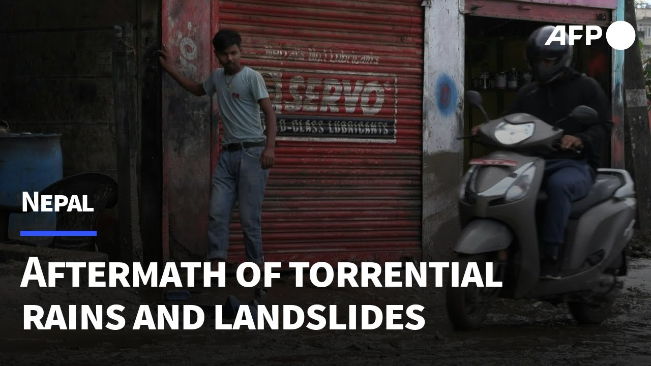 Landslides and floods kill more than 60 in Nepal and India | AFP