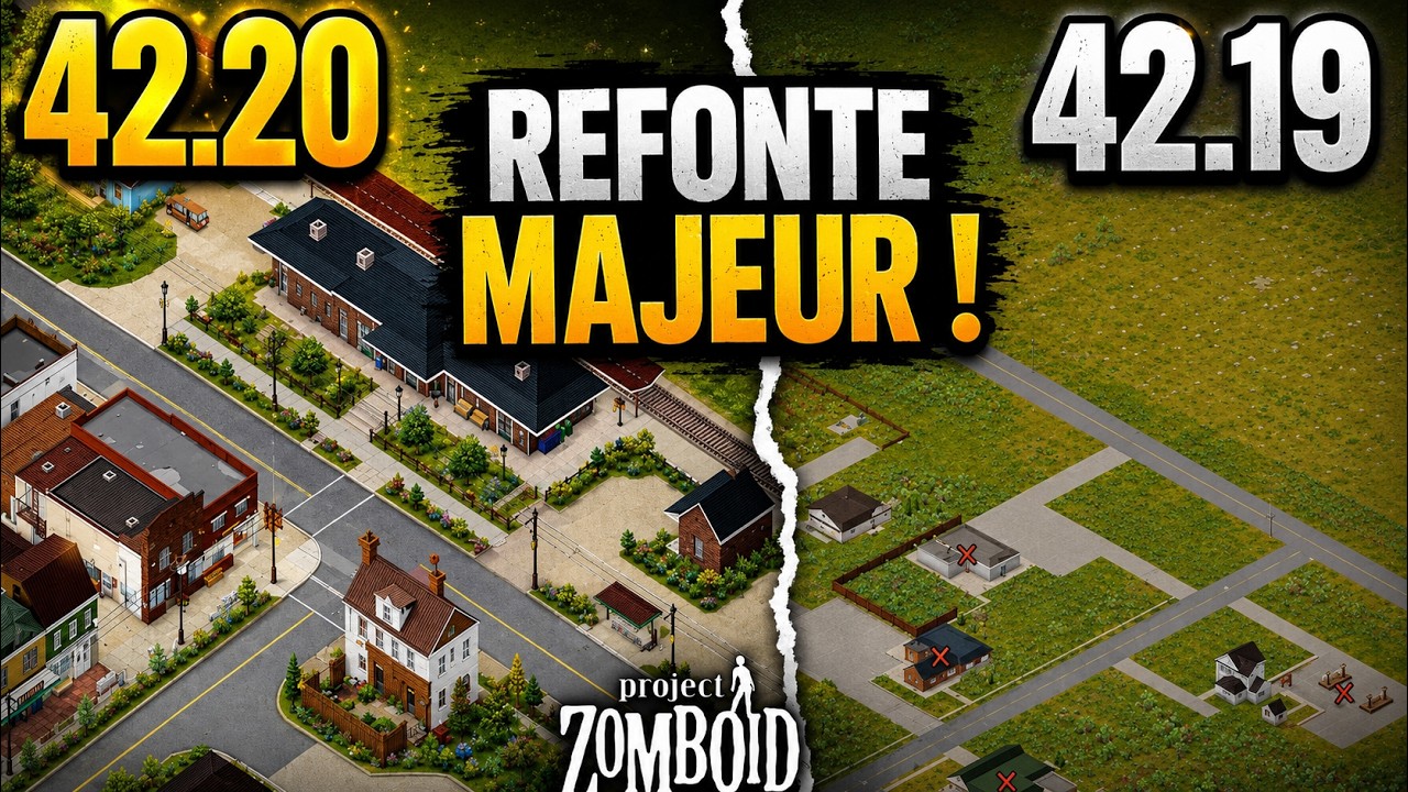 Project Zomboid : La MAJ 42.20 change TOUT visuellement !