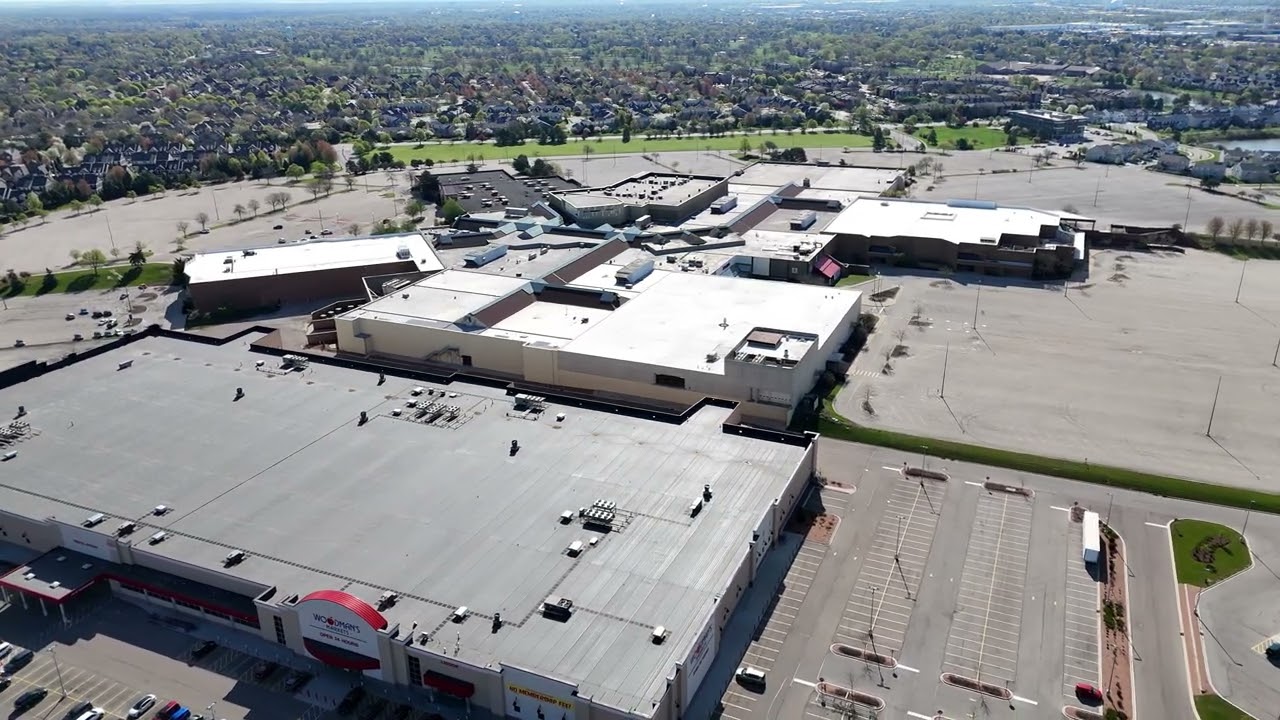Part 1: Stratford Square Mall Pre-Construction Drone Footage, Bloomingdale, IL. DJI Mini 4 Pro.