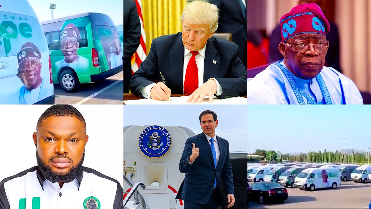 TINUBU MOCKS Nigerians, CAMPAIGN Cars Roll Out as Insecurity SOARS &mdash; US SLAM VISA BAN on POLITICIANS