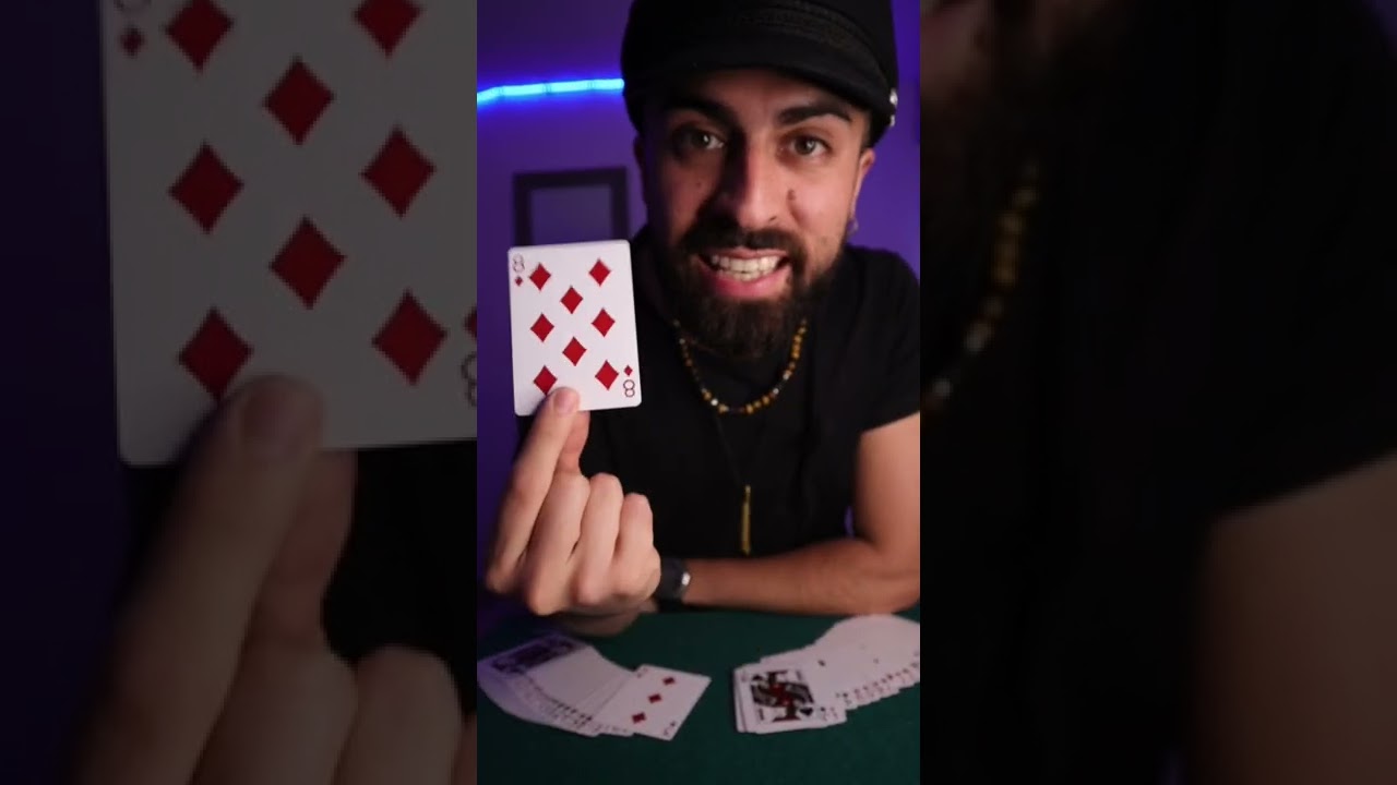 C&oacute;mo adivinar la carta del espectador #shorts