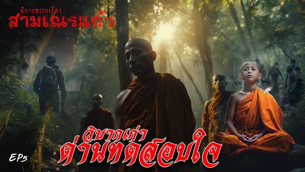 EP5 I นิยายธรรมเรื่อง สามเณรแก้ว  ตอน วิบากเก่าทดสอบใจ