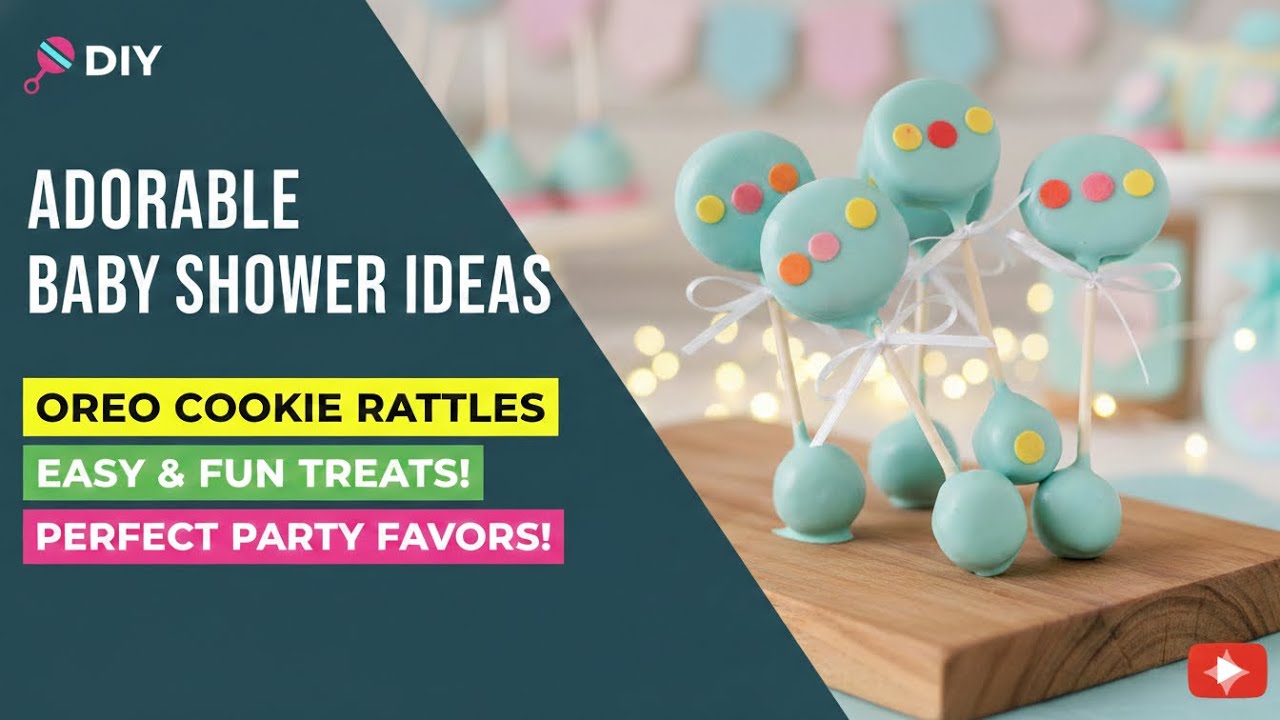 Baby Shower Oreo Rattles