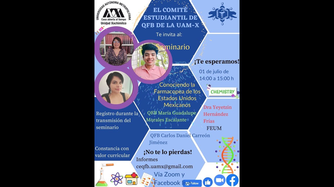 Seminario 10. Conociendo la Farmacopea de los Estados Unidos Mexicanos