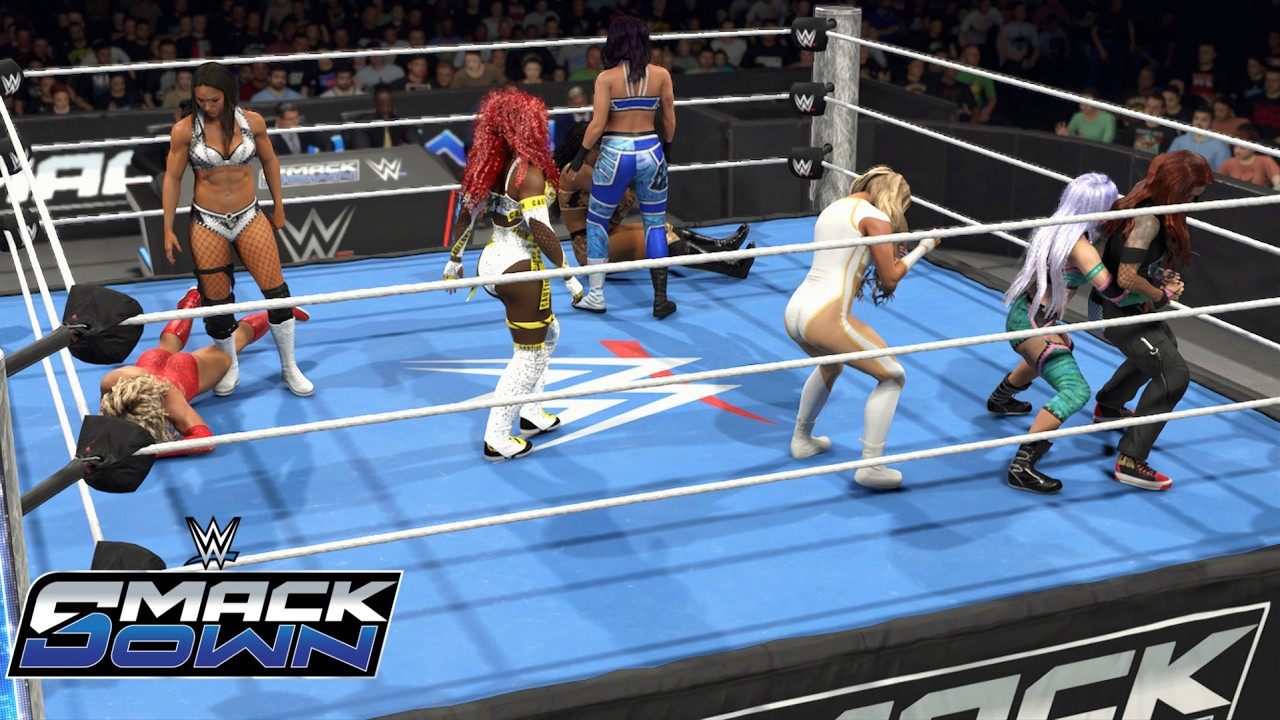 WWE2K26 SMACKDOWN - 8 WOMEN BATTLE ROYAL - WINNER FACES ALEXA BLISS AT EC FOR WWE WOMEN’S TITLE