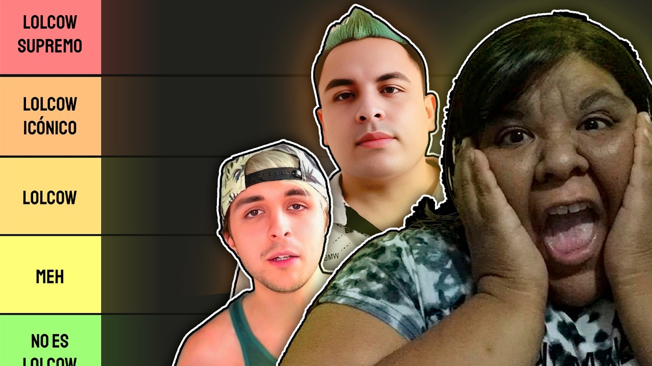 Clasificando a CADA Lolcow de MENOS a MÁS Patético (Tier List)