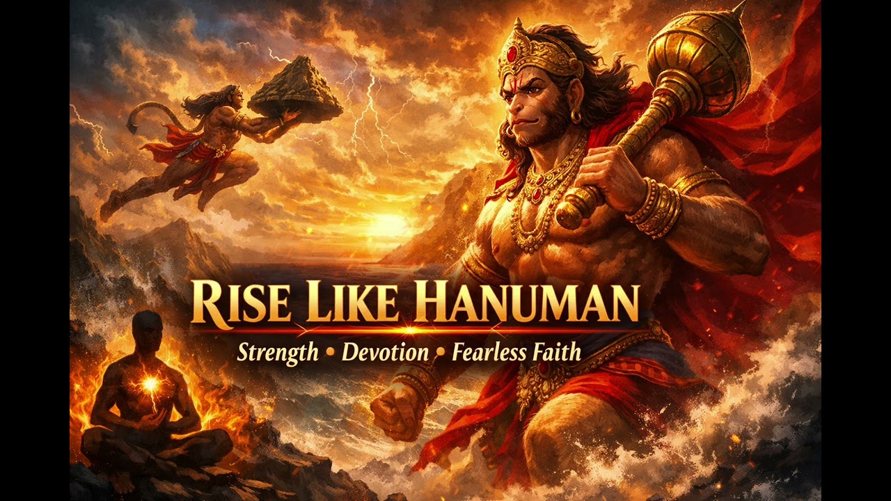 Rise Like Hanuman | A Powerful Devotional Anthem of Strength & Fearless Faith