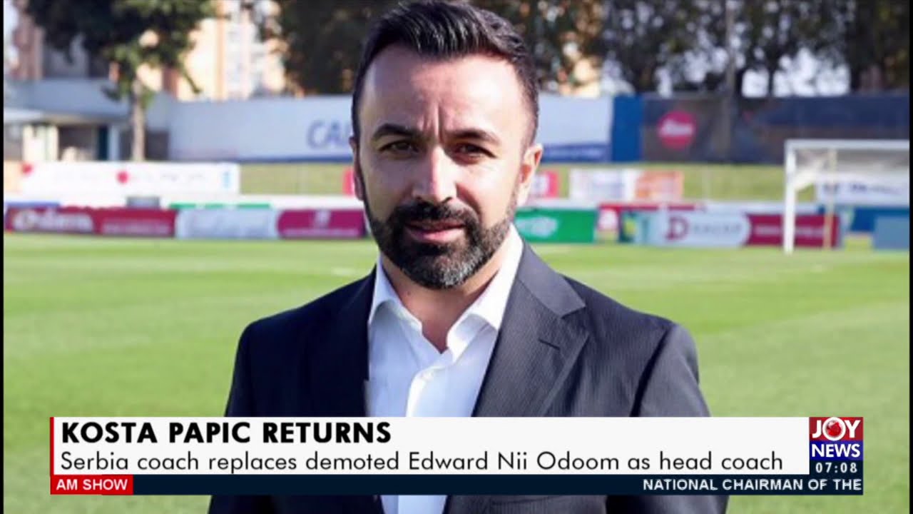 Serbia coach replaces demoted Edward Nii Odoom as head coach - AM Sports on JoyNews (2-12-20)