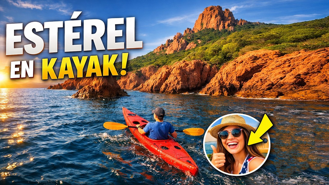 120 - Kayak sur la côte de l'Esterel