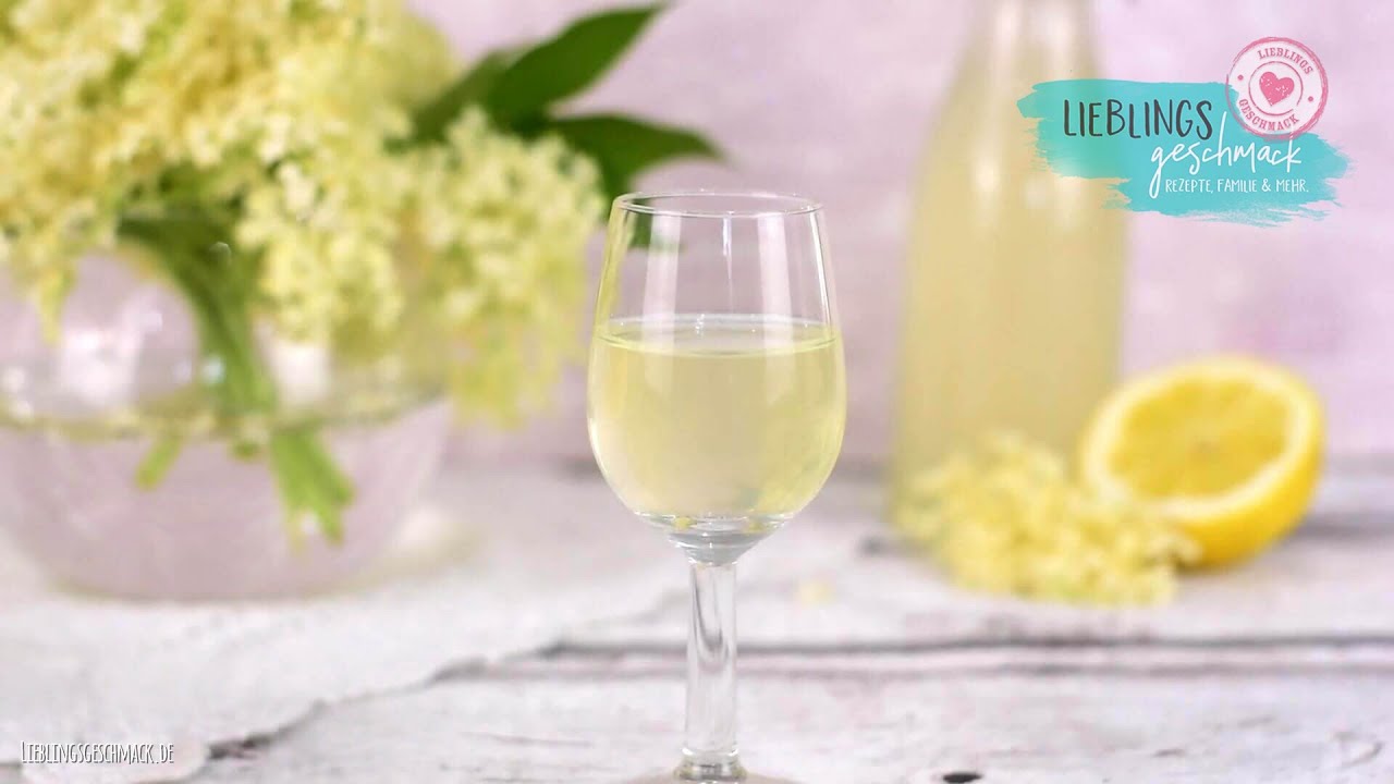 😱Vorsicht SUCHTGEFAHR dieser Holunderblütenlikör haut dich um /von Lieblingsgeschmack