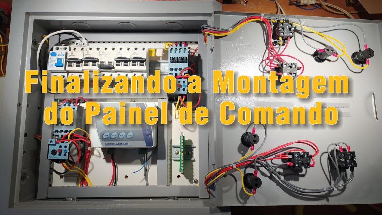 Montando um Painel de Comando para Duas Bombas de Piscina - Parte 2