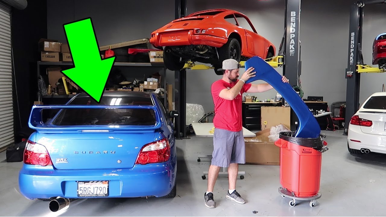 INSTALLING A BIG WING ON THE WRX! (+BONUS: TUNING THE TURBO 86)