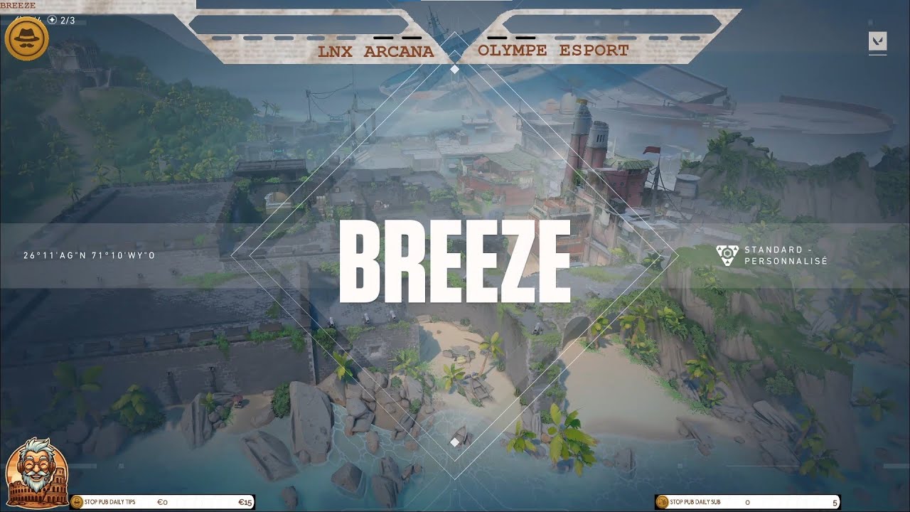 LNX Arcana VS Olympe Esport – Breeze | Division Tontons Fraggers | Les Arènes de Papy