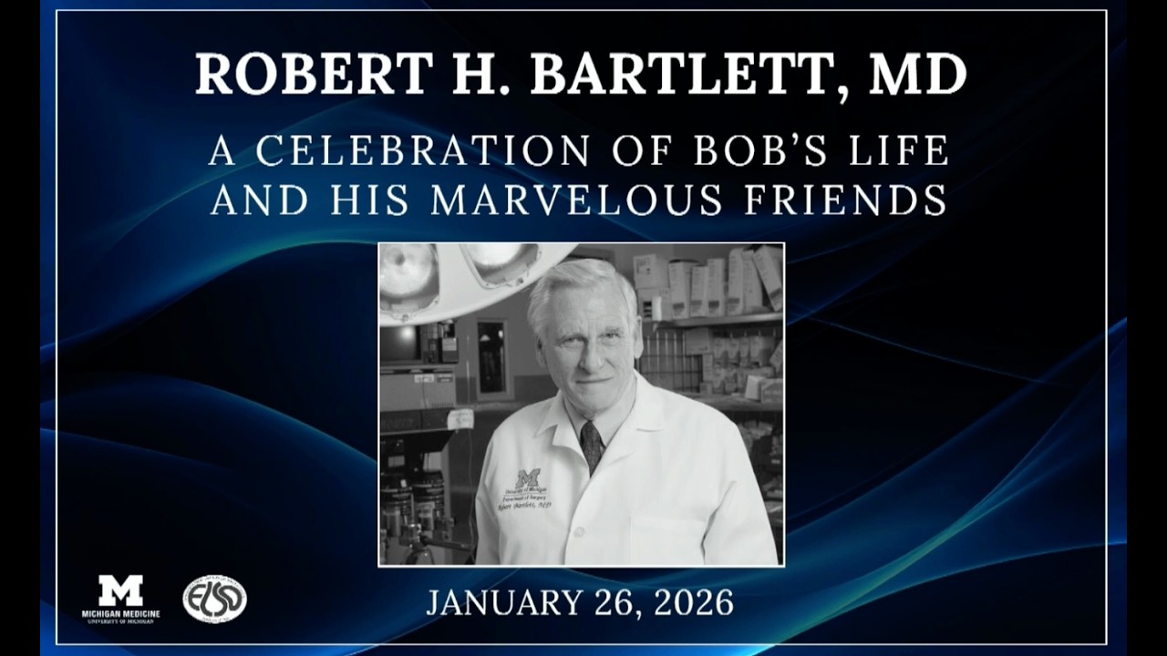 Празднование жизни и наследия доктора Роберта Х. Бартлетта - Видео 1, Приветствие