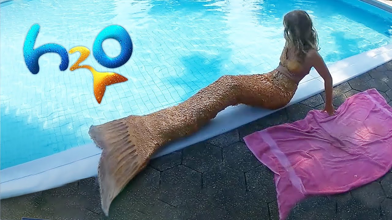 Плавание в хвосте H2O!