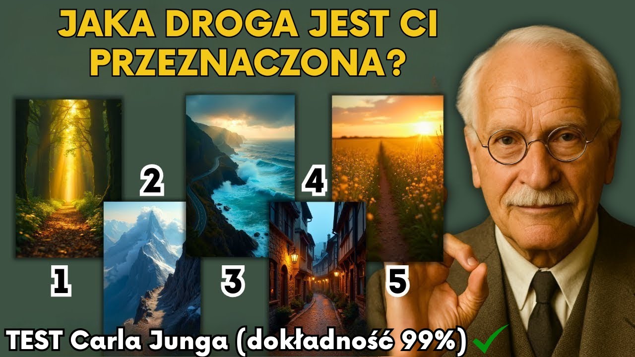 👁️ TEST JUNGA. Jaka DROGA jest ci przeznaczona? Wybierz swoją drogę i odkryj swoje przeznaczenie.