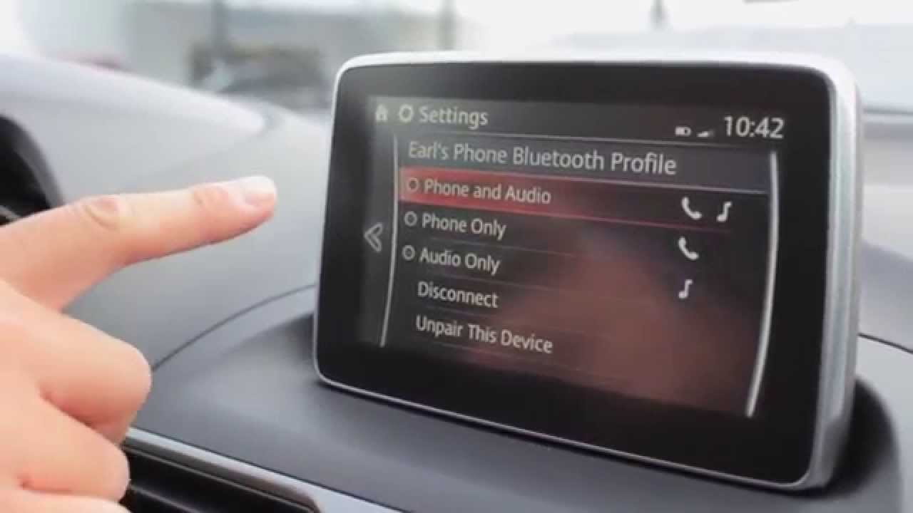 How to pair phone Bluetooth with 2015 Mazda3 | Capitol Mazda