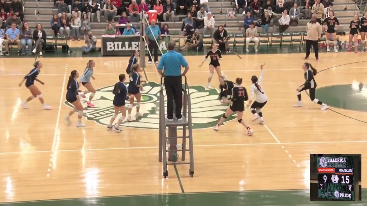 Varsity Volleyball State Finals: Franklin v Newton North 11-15-25