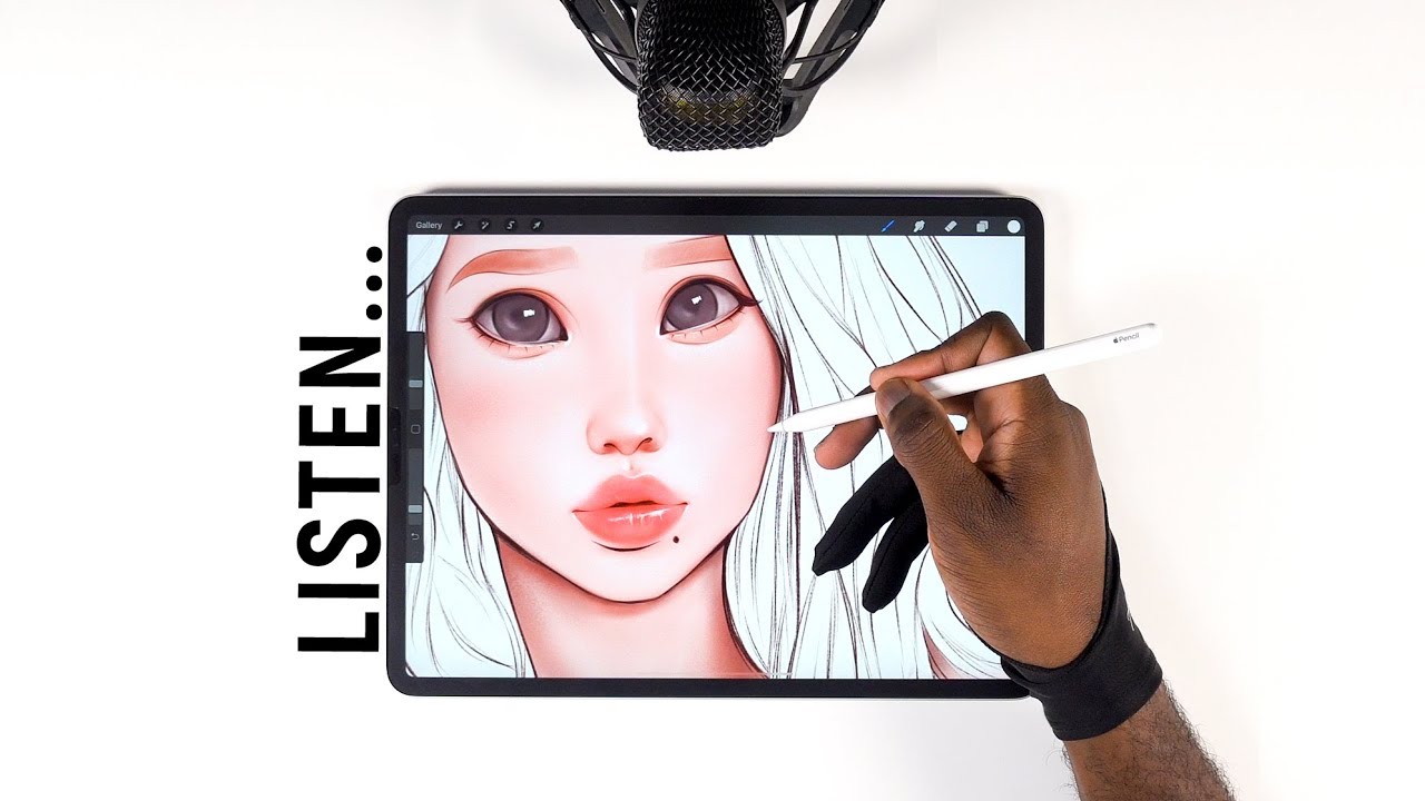 Drawing Asmr at the Apple Store
