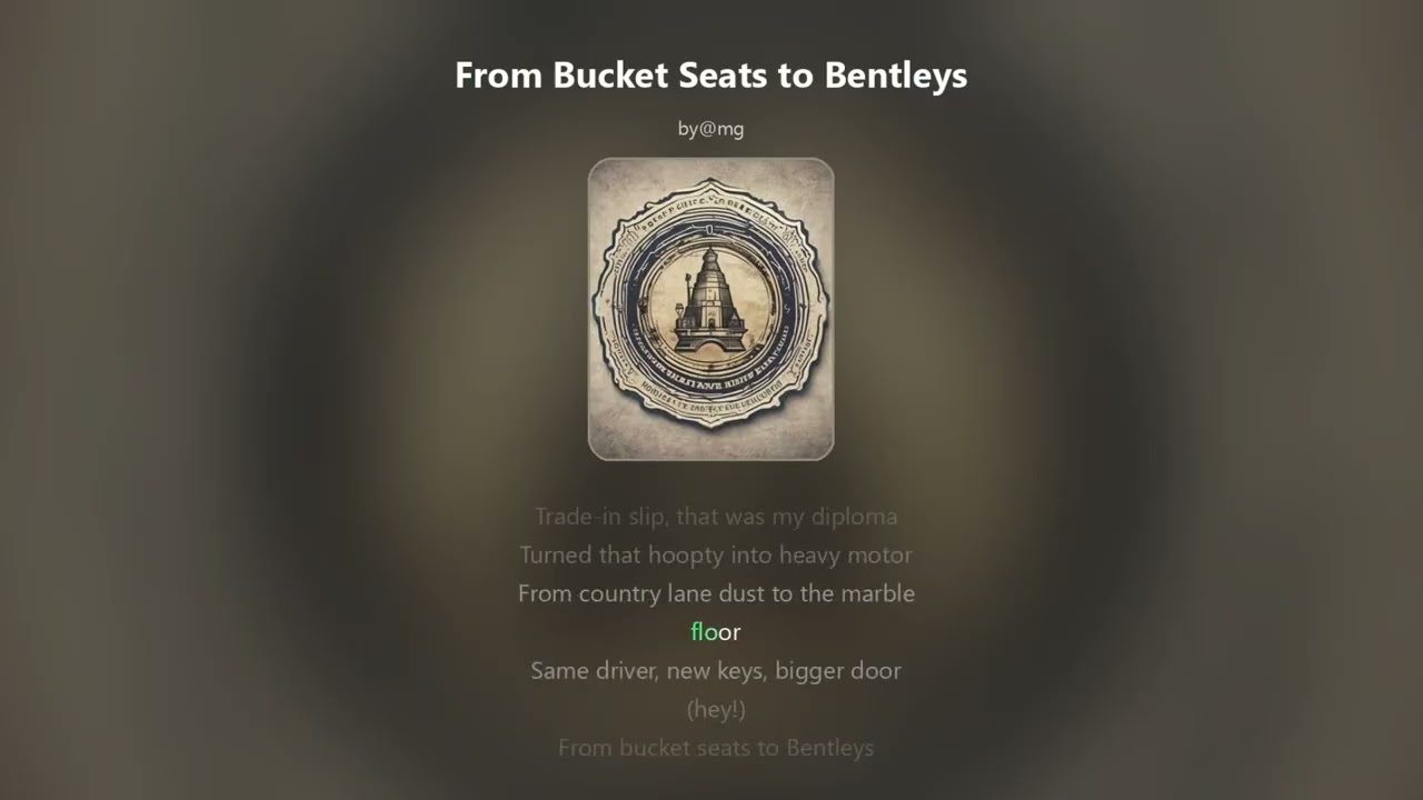 From Bucket Seats to Bentleys