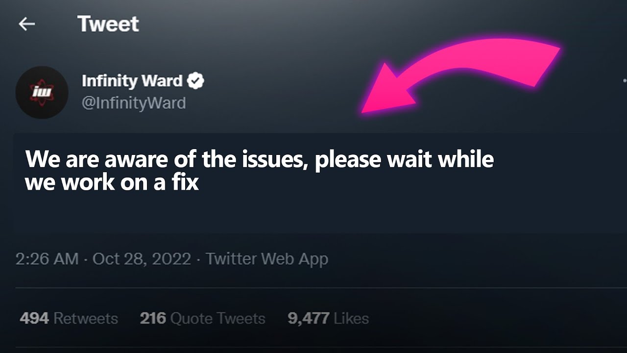 Infinity Ward Responds to Community Outrage...