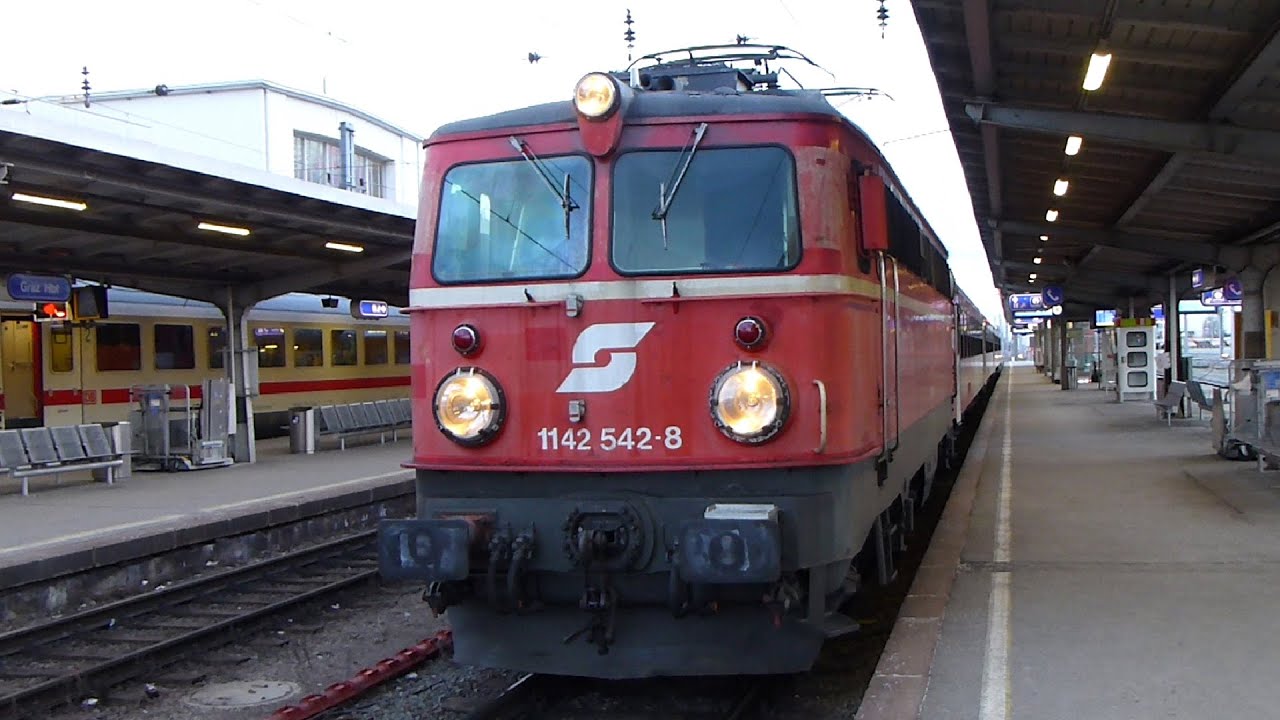 Graz Hbf (Alt) Zugabfahrten (ÖBB, GKB, STLB)