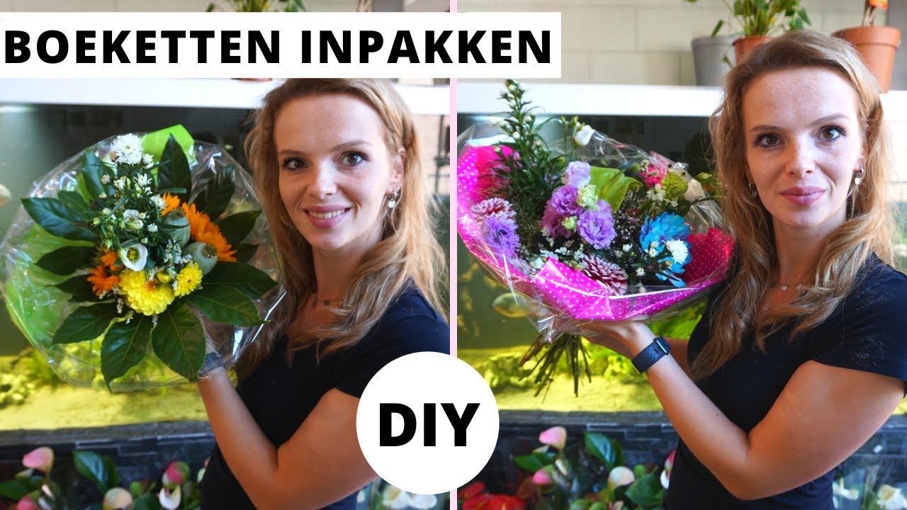 BOEKETTEN INPAKKEN 💐🌹| Cursus Bloemschikken | Les #18