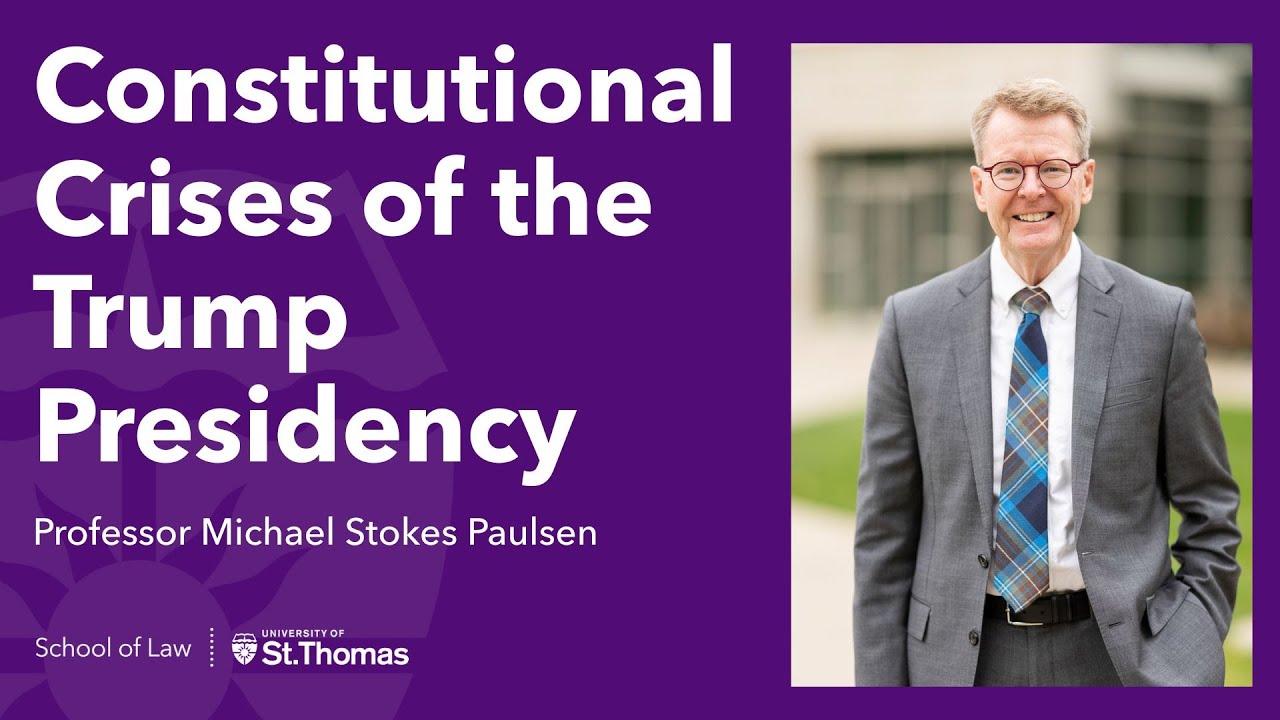 Constitutional Crises of the Trump Presidency