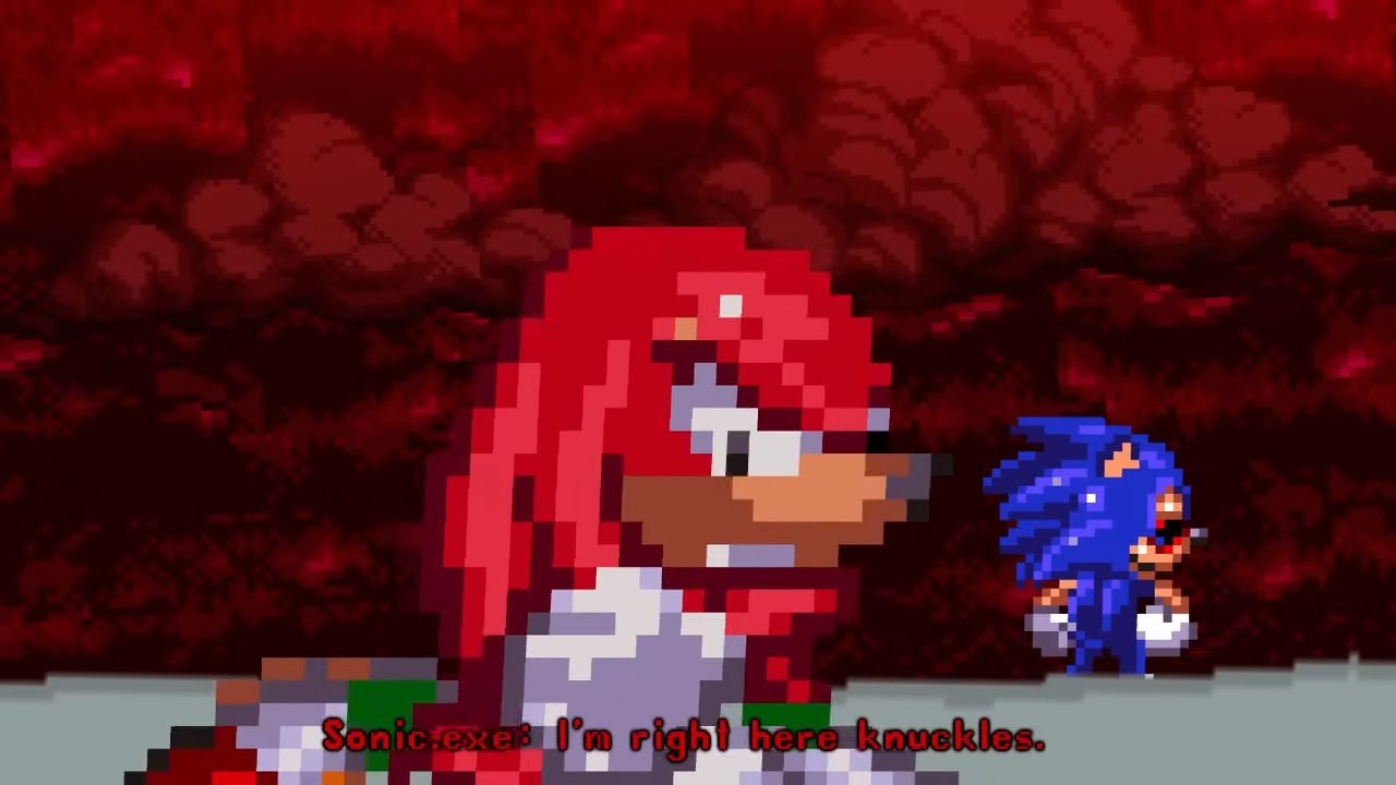 Sonic.exe retribution - Boss Fight PART 1