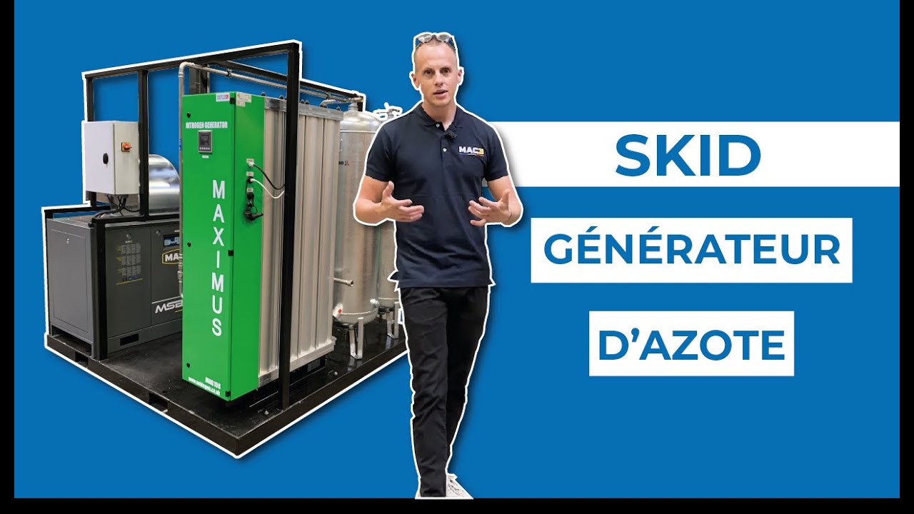 SKID générateur d'azote