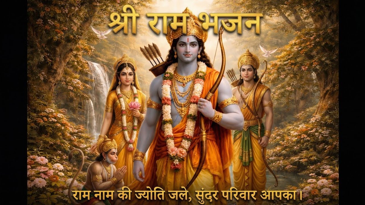 राम नाम की ज्योति जले || भगवान राम का कृपा बरसाने वाला भजन || #rambhajan #ram #bhajan