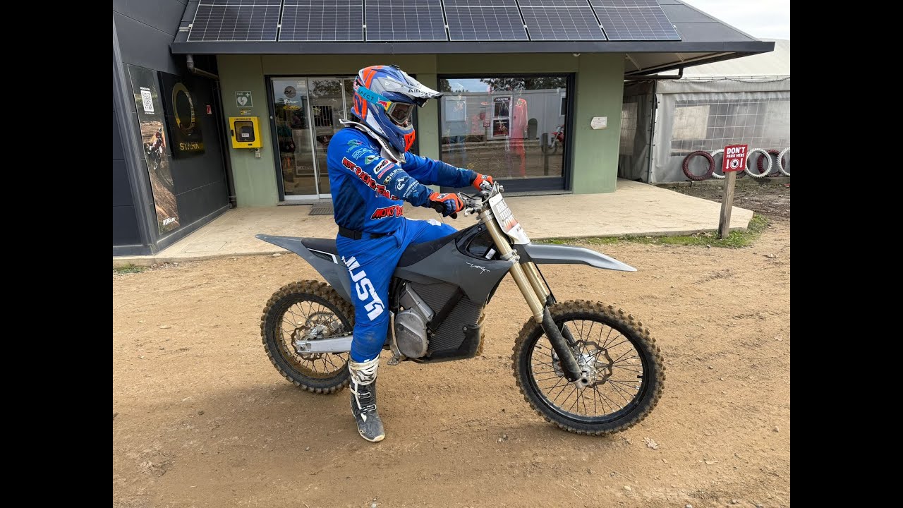 Stark Varg MX Test Ride on Motocross Gopro