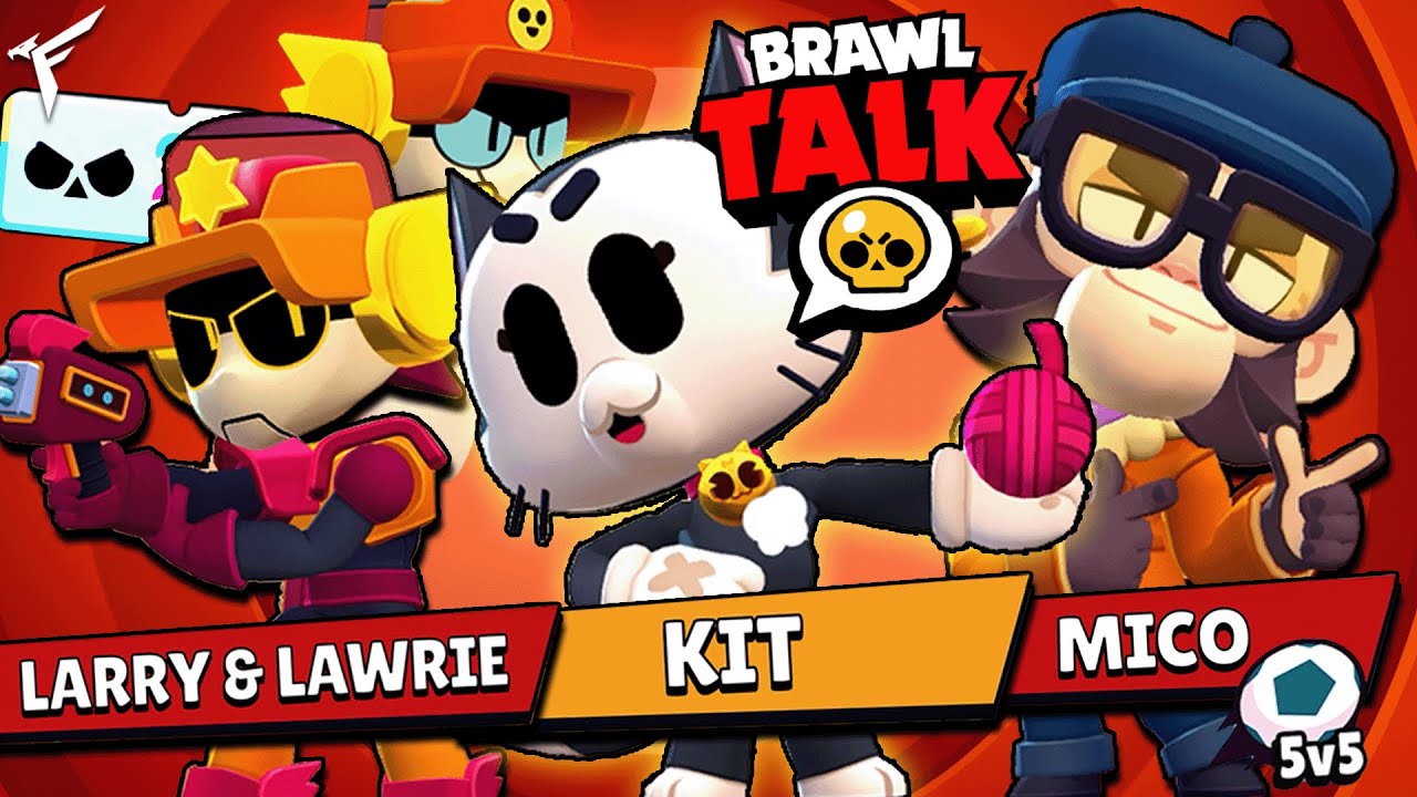 Kit, Larry & Lawrie, Mico, 5v5, Pass Plus e...👀Brawl Talk