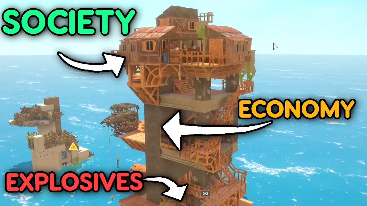 Building OSHA Nightmare Cities in a flooded world - All Will Fall