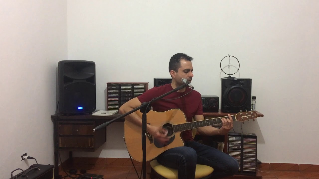 Sereia. Lulu Santos. No violão.
