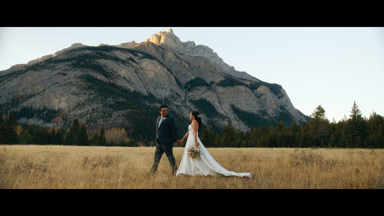Tunnel Mountain Banff, Alberta Wedding - Lupo Restaurant // Silvia + Manuel // Sony FX3 x RED Komodo