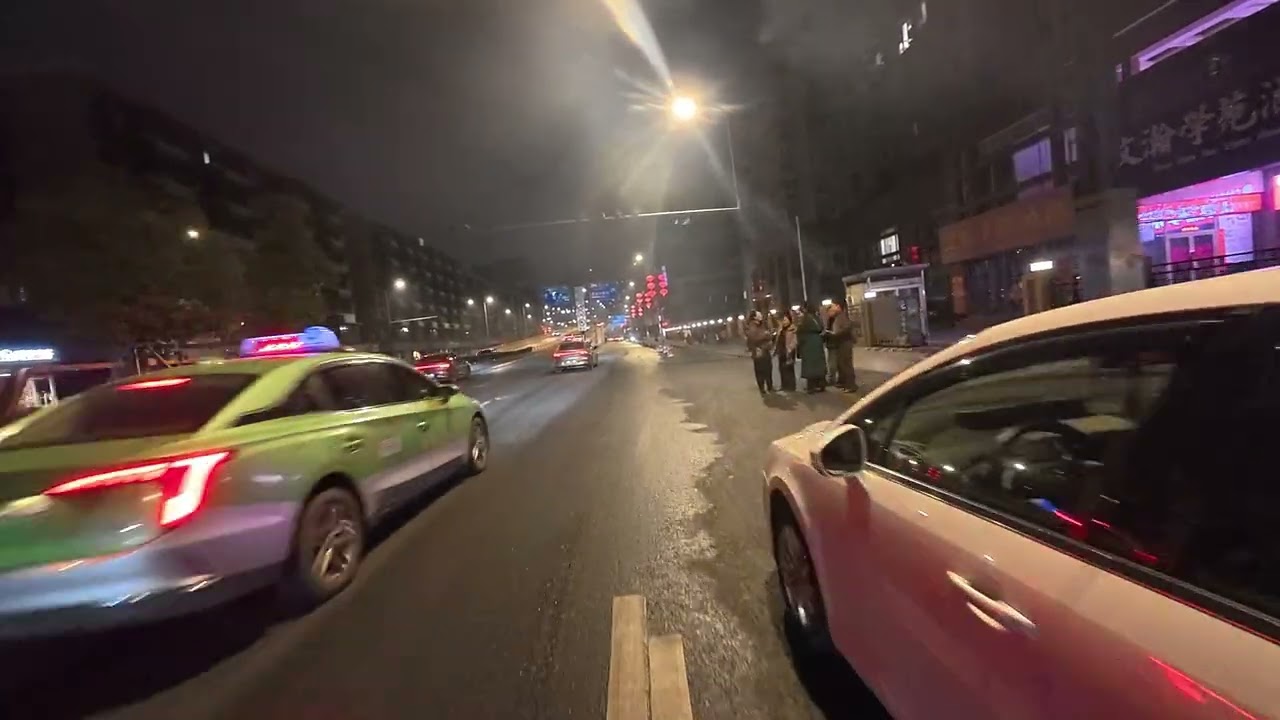 20260203閒晃20 成都  玉林街 騎車到 青羊宮附近搭帳