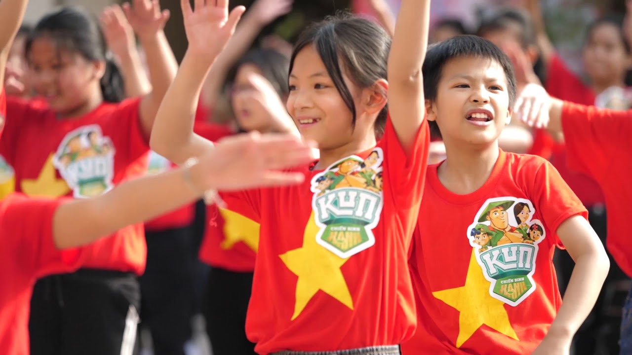 Trường Tiểu Học Đằng Giang | Nhảy Flashmob Chiến Binh Xanh Bảo Vệ Môi Trường