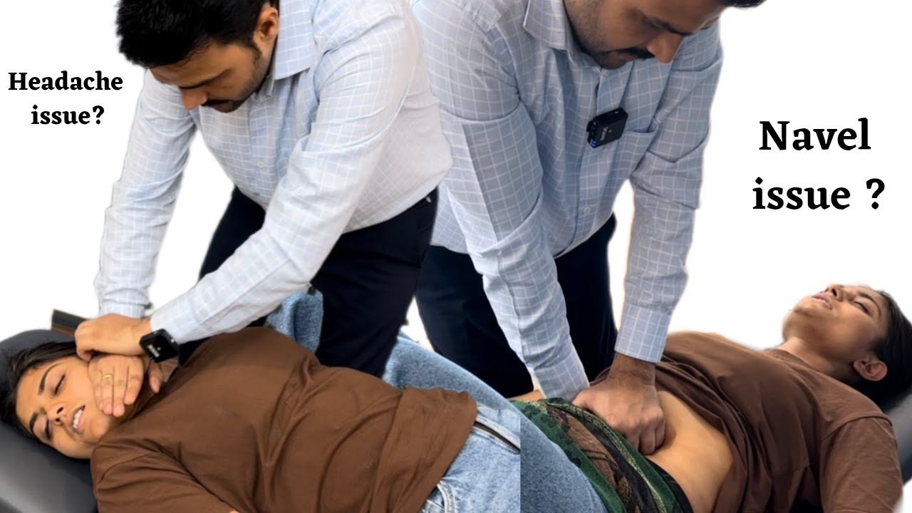 treatment for back pain , jaw , headache & navel issue  | Dr. Harish Grover Chiropractor