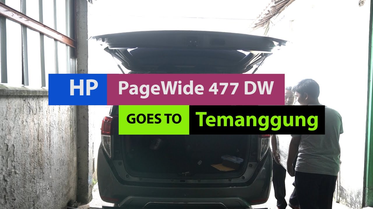HP PageWide 477 Goes To Temanggung - Indofocus