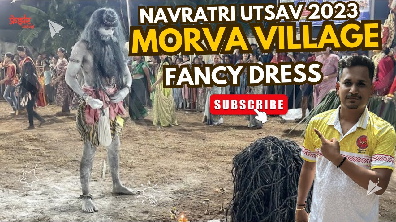 Vlog 19 😍 Morva Village Navratri Utsav 2023 | Fancy Dress Competition Watch Till End | Bhayander