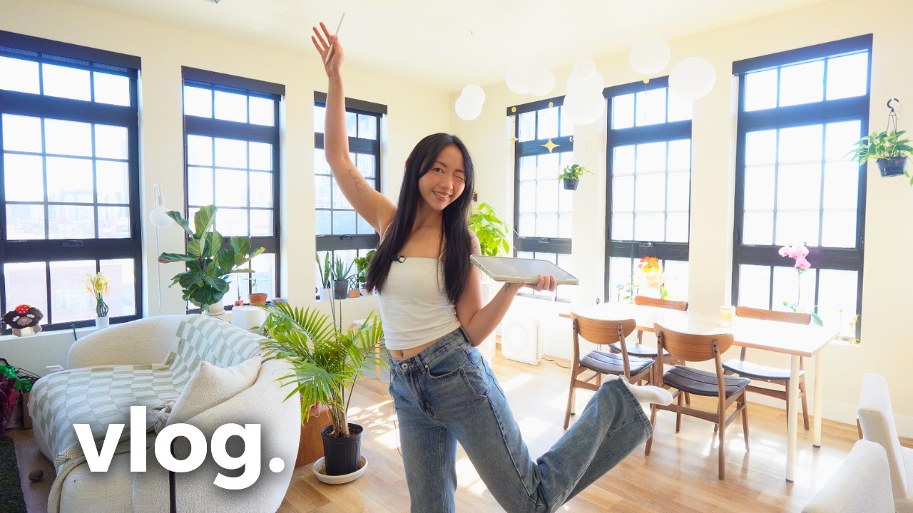 creating through the discomfort 🧸🌱 a day in the life of a small biz owner & coloring book reveal!!!