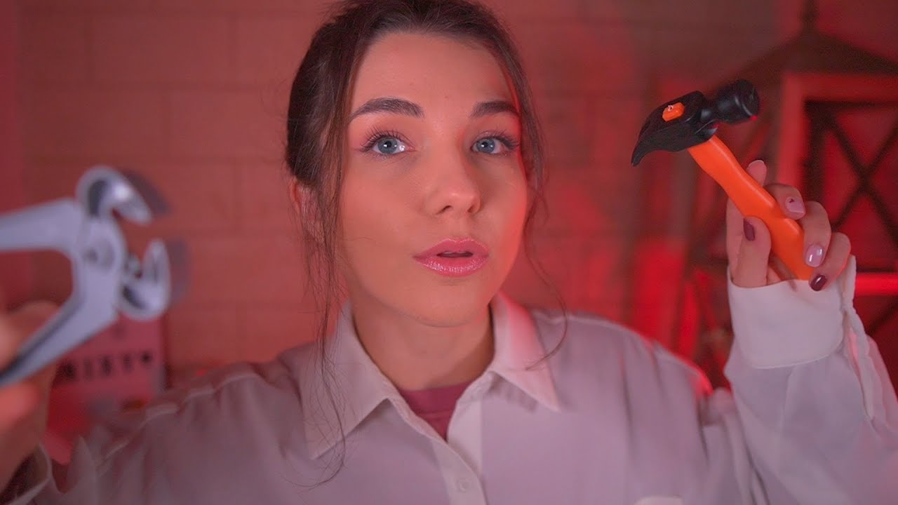 ASMR Eres un ROBOT 🤖 Te VOY a REPARAR 🔨 ASMR Roleplay en Español | Lonixy ASMR