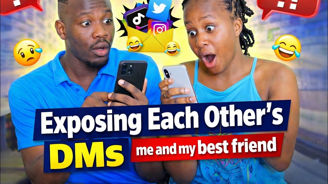 Exposing Each other's DMs me and my best friend 