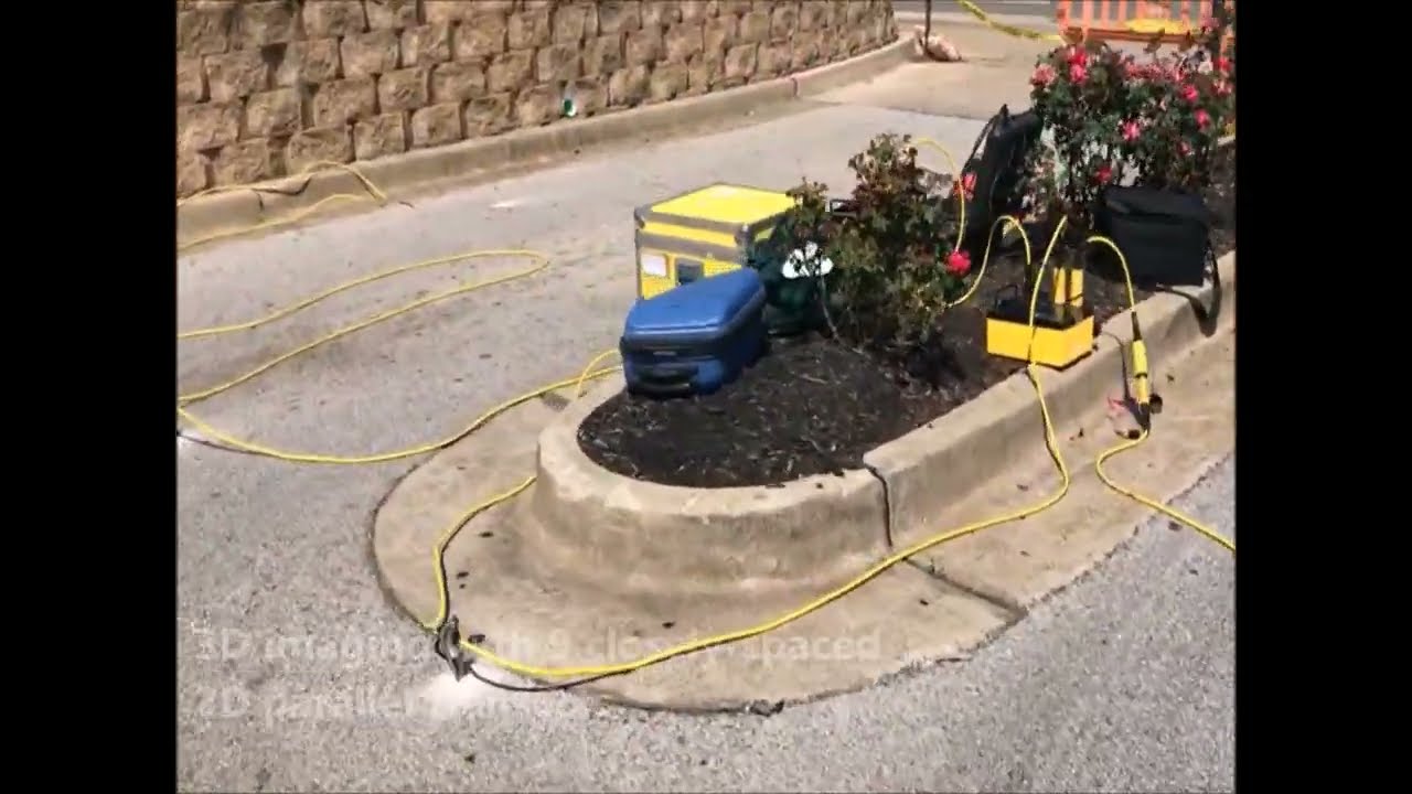 3D Resistivity Imaging of a New Parking Garage Structure