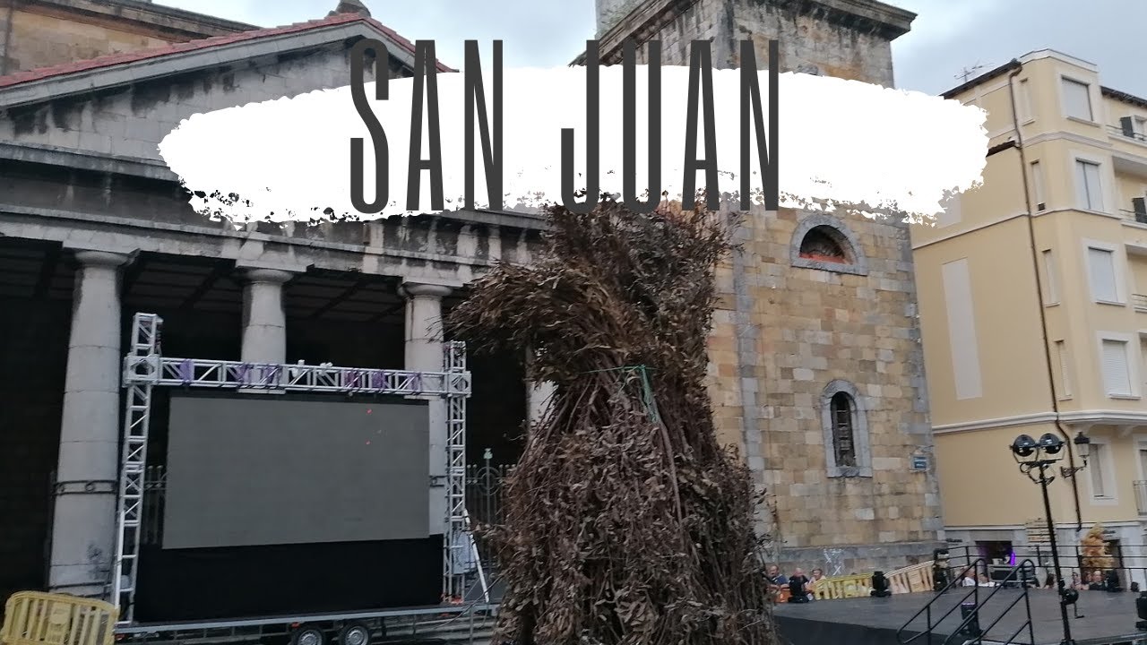FOGATA de San Juan en Bermeo