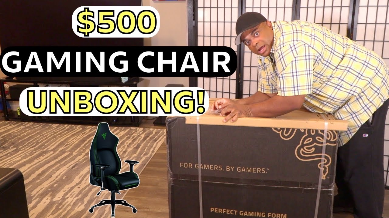 Распаковка игрового кресла Razer за 500 долларов!