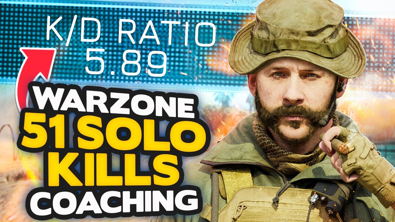 Warzone: 51 Solo Kills World Record FAIL - How to get BETTER at Call of Duty! (Warzone Coaching)